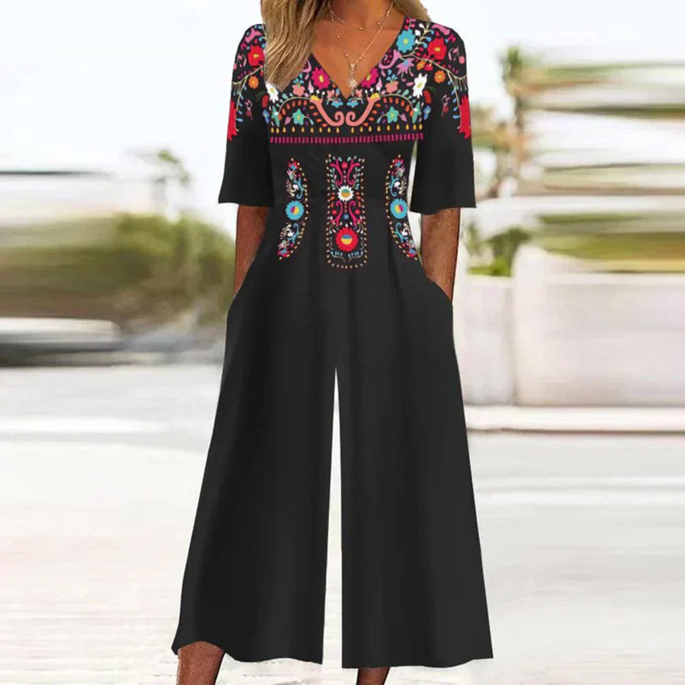 Isannah | Elegantes Einteiler-Kleid