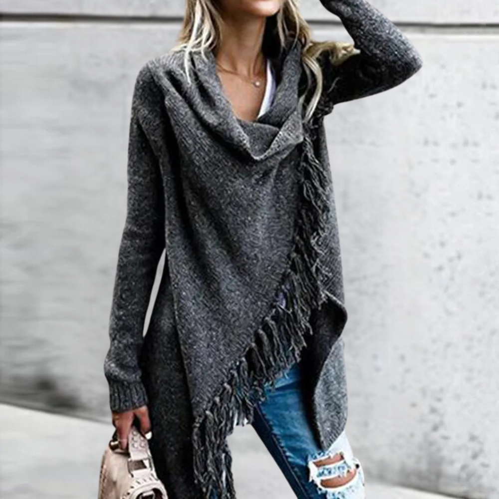 Taissa | Bohemian Cardigan für Frauen mit Fransen