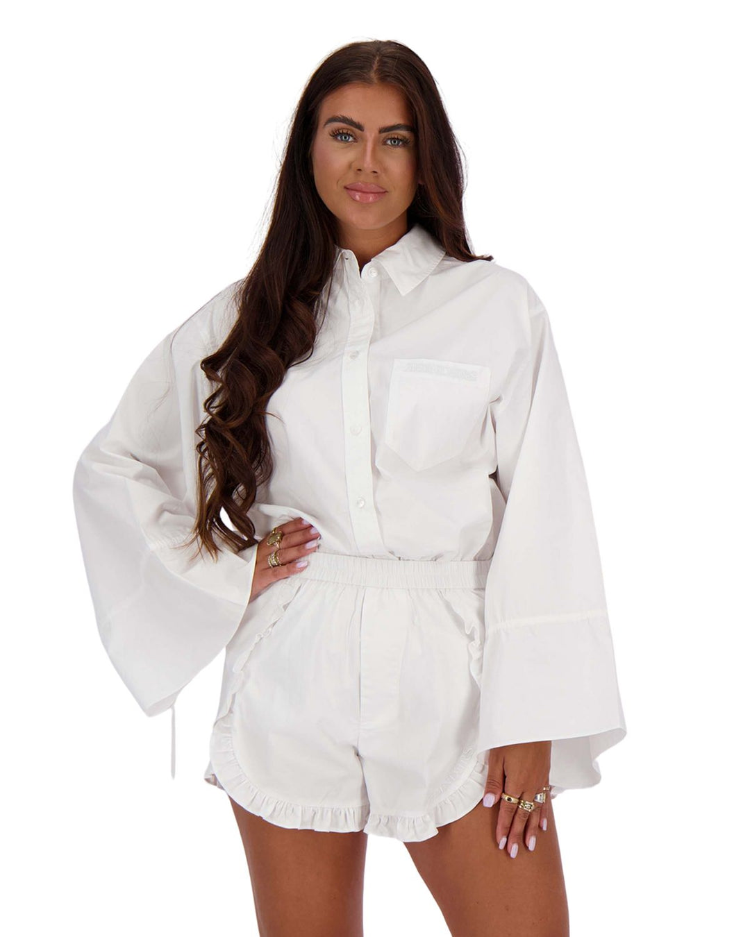 Ute | Oversized Bluse Weiß