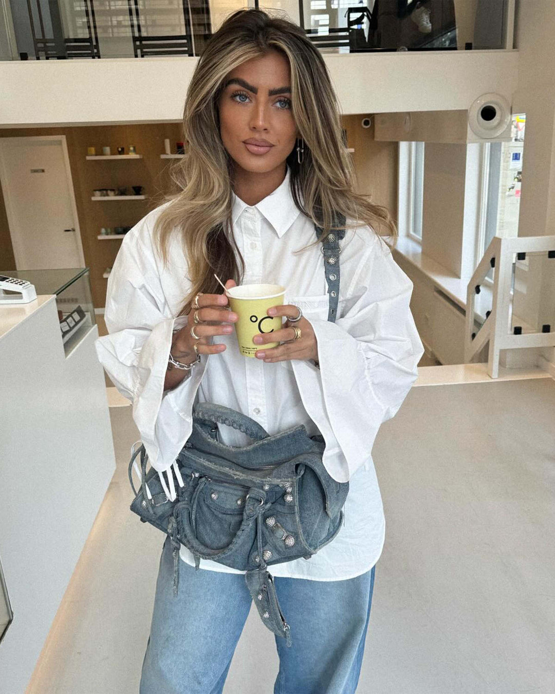 Ute | Oversized Bluse Weiß