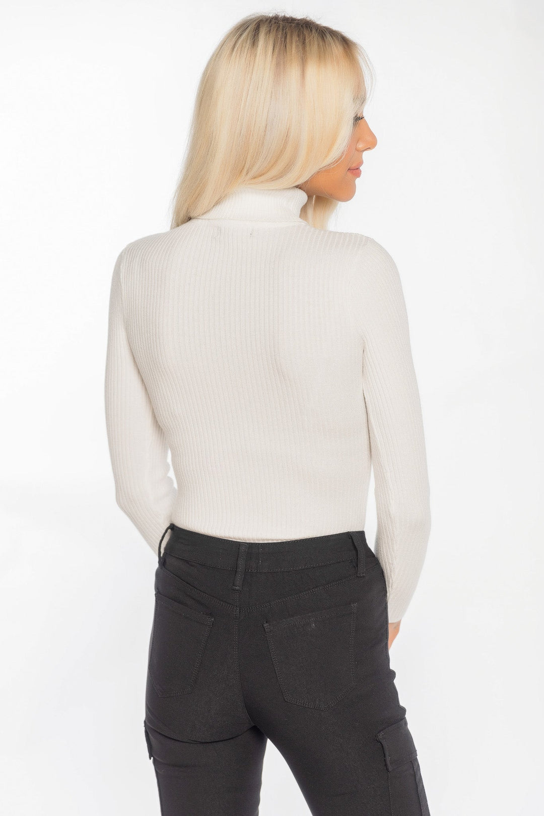 Florina | Langärmeliger Rollkragenpullover