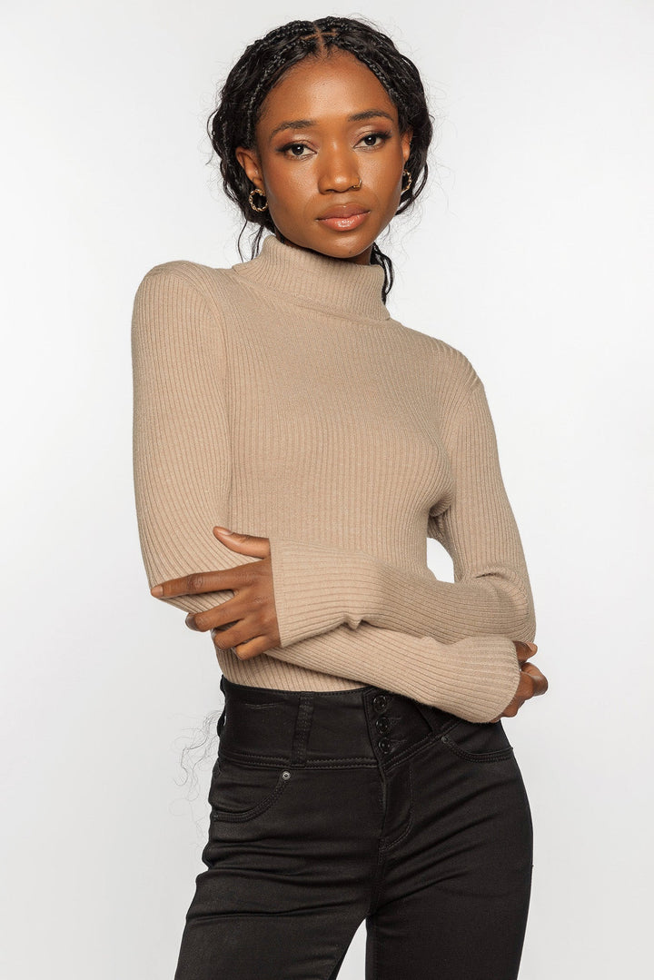 Florina | Langärmeliger Rollkragenpullover