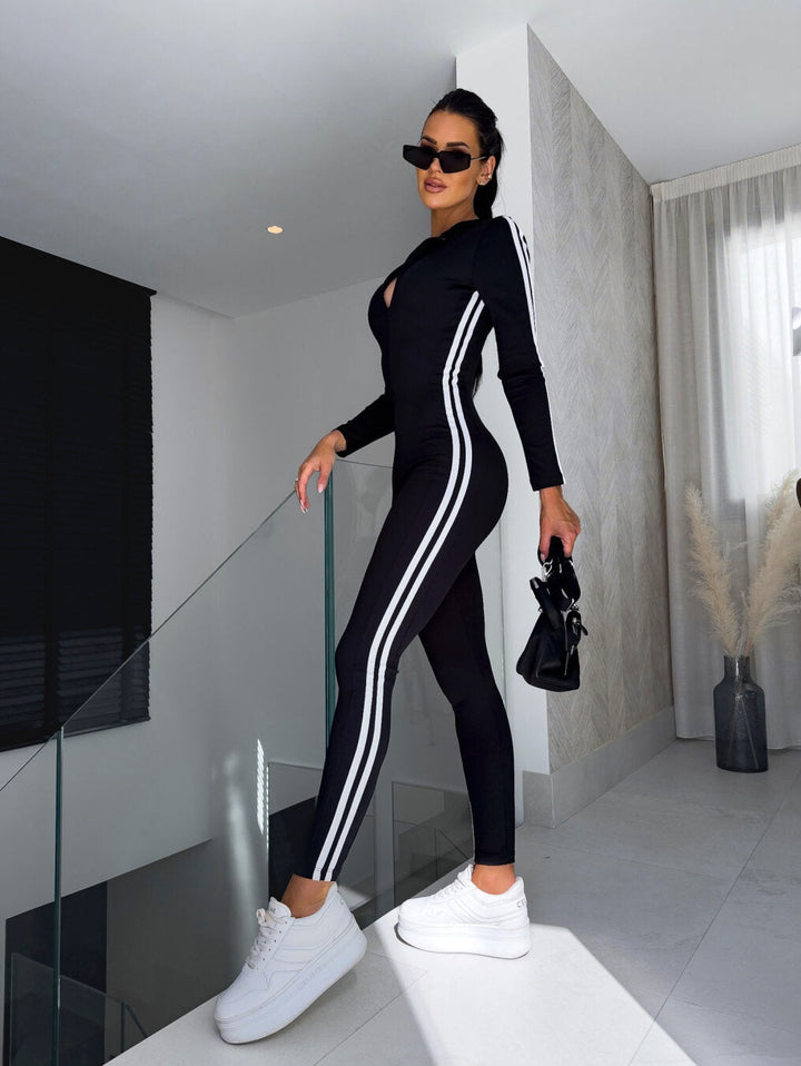 Lioren | Figurbetonter Damen-Jumpsuit