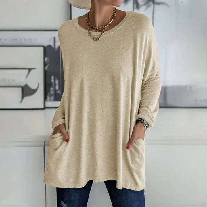 Gioia | Lässiger warmer Pullover in Übergröße