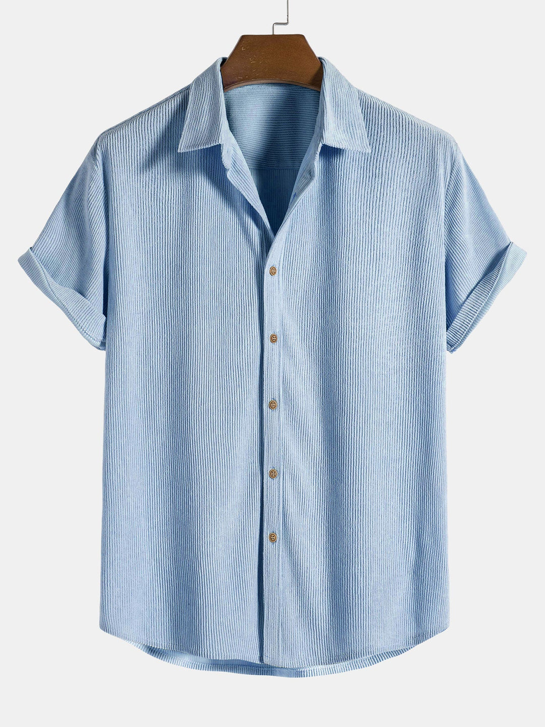 Sunna |  Kurzärmeliges Button-Down-Hemd & Shorts
