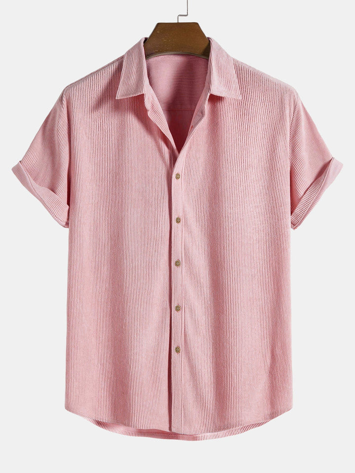 Sunna |  Kurzärmeliges Button-Down-Hemd & Shorts