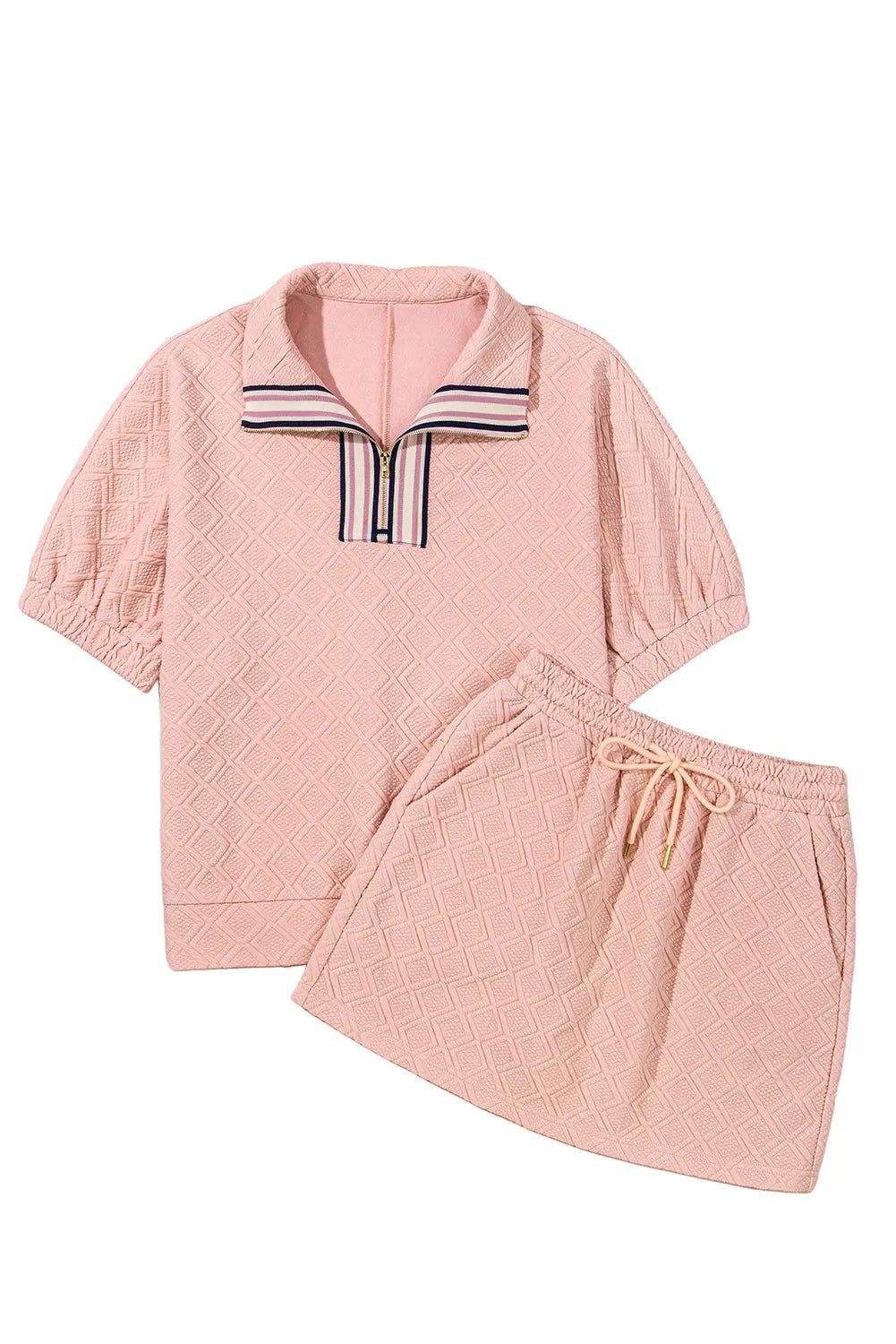 Ulissa | Chic gestreiftes Rock-Set