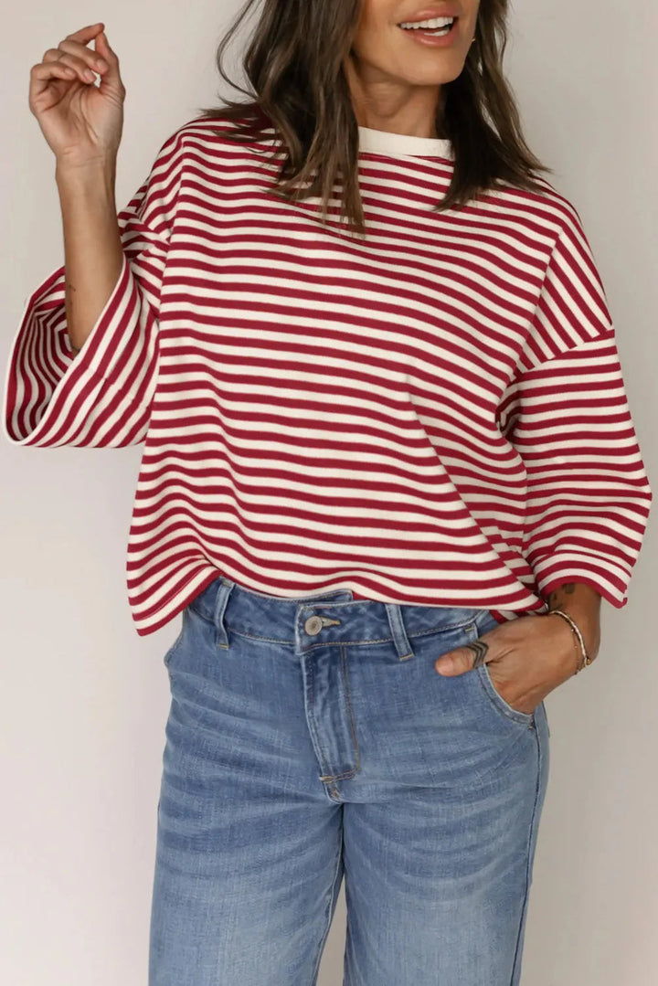 Usmira | Gestreiftes Damen T-Shirt