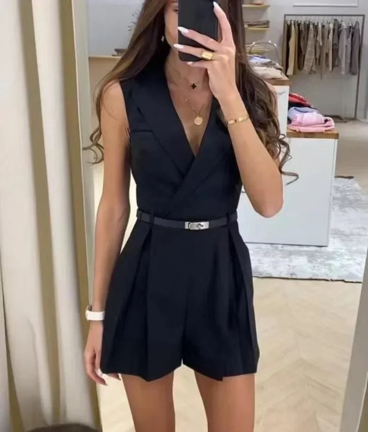 Janoryn | Ärmelloser Sommer Jumpsuit