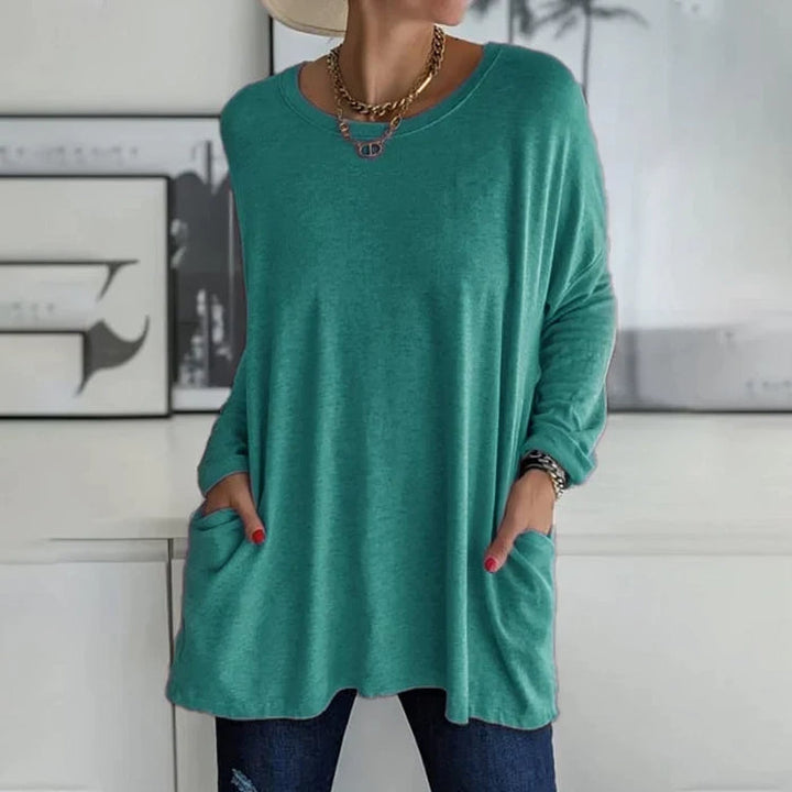 Gioia | Lässiger warmer Pullover in Übergröße