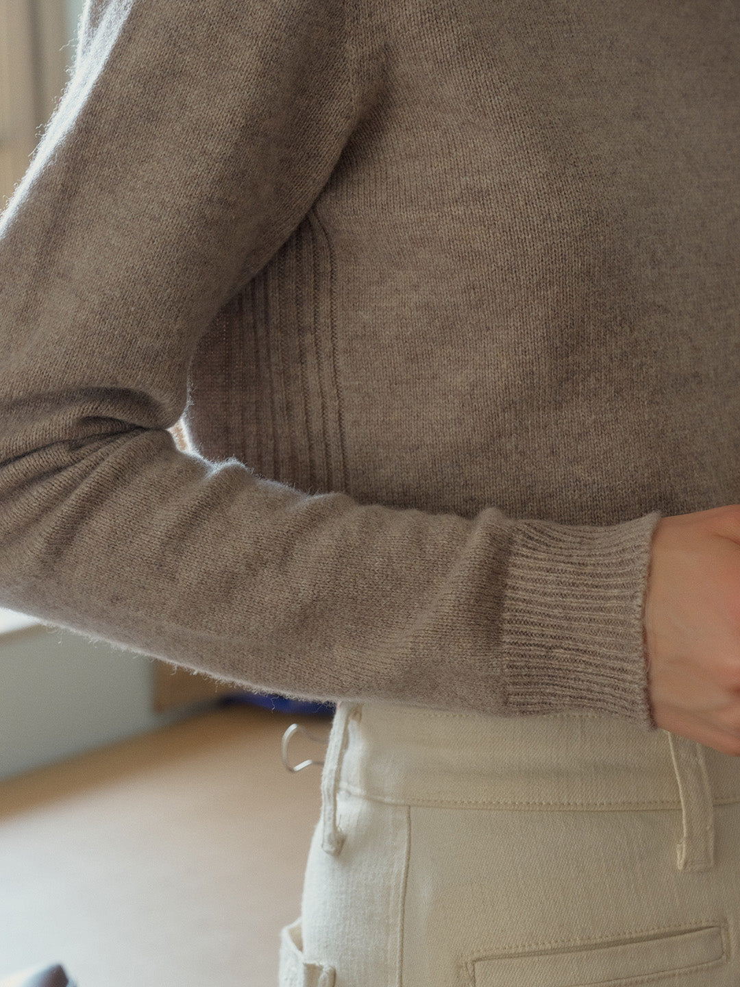 Xena | Eleganter Woll-Rollkragenpullover