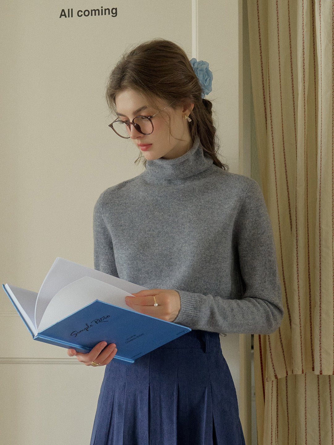 Xena | Eleganter Woll-Rollkragenpullover