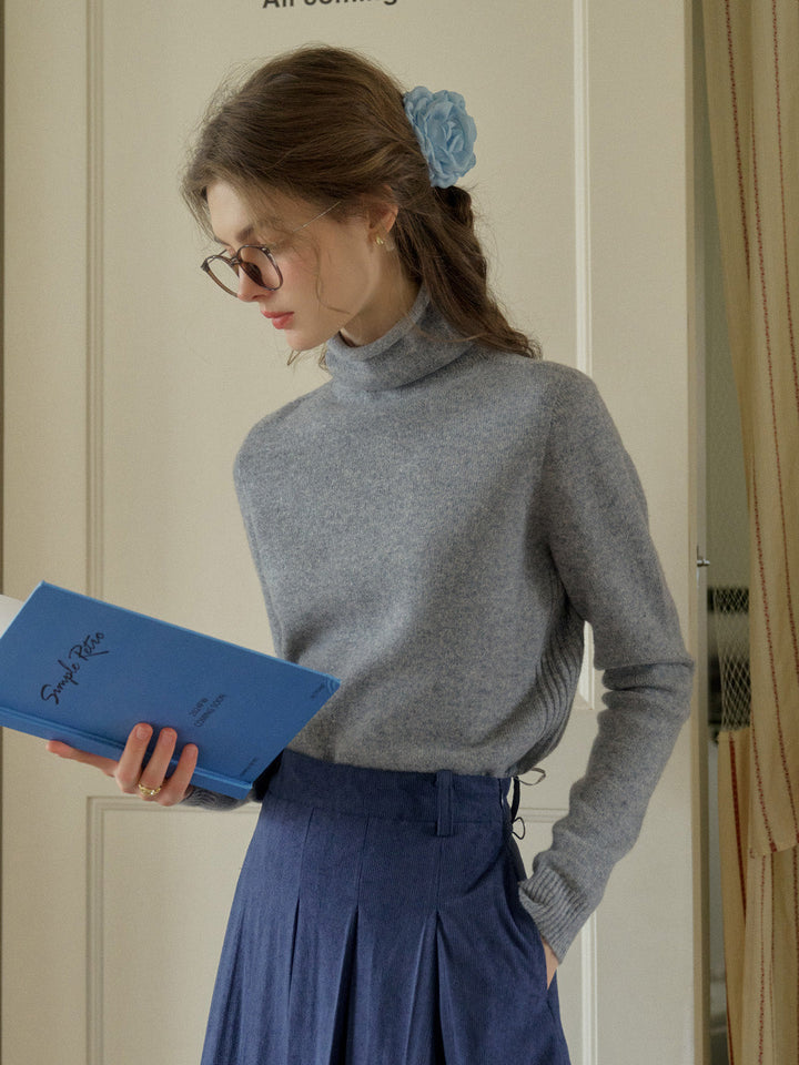 Xena | Eleganter Woll-Rollkragenpullover