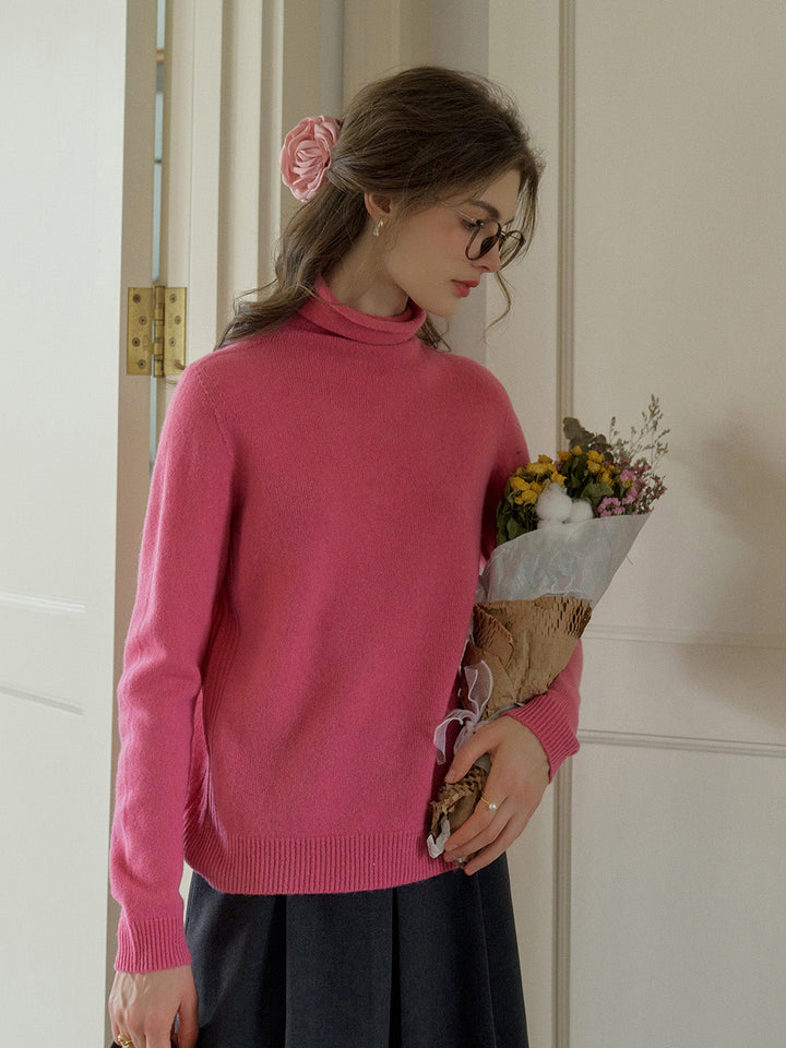 Xena | Eleganter Woll-Rollkragenpullover