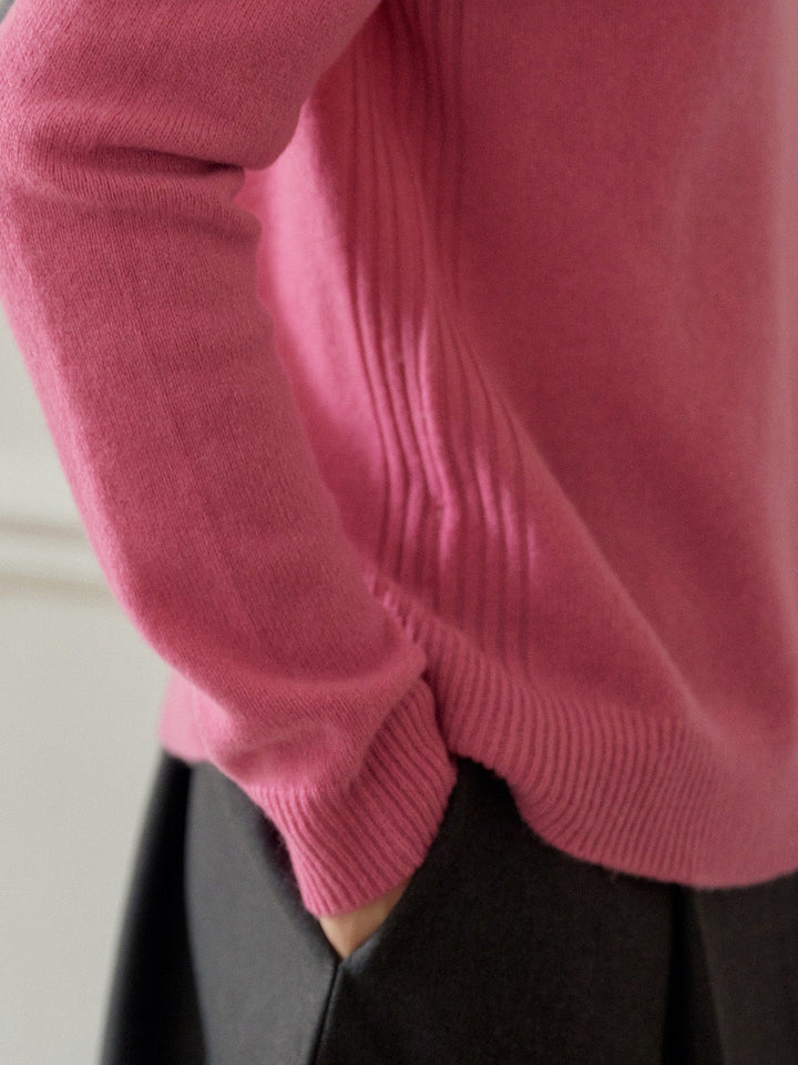 Xena | Eleganter Woll-Rollkragenpullover