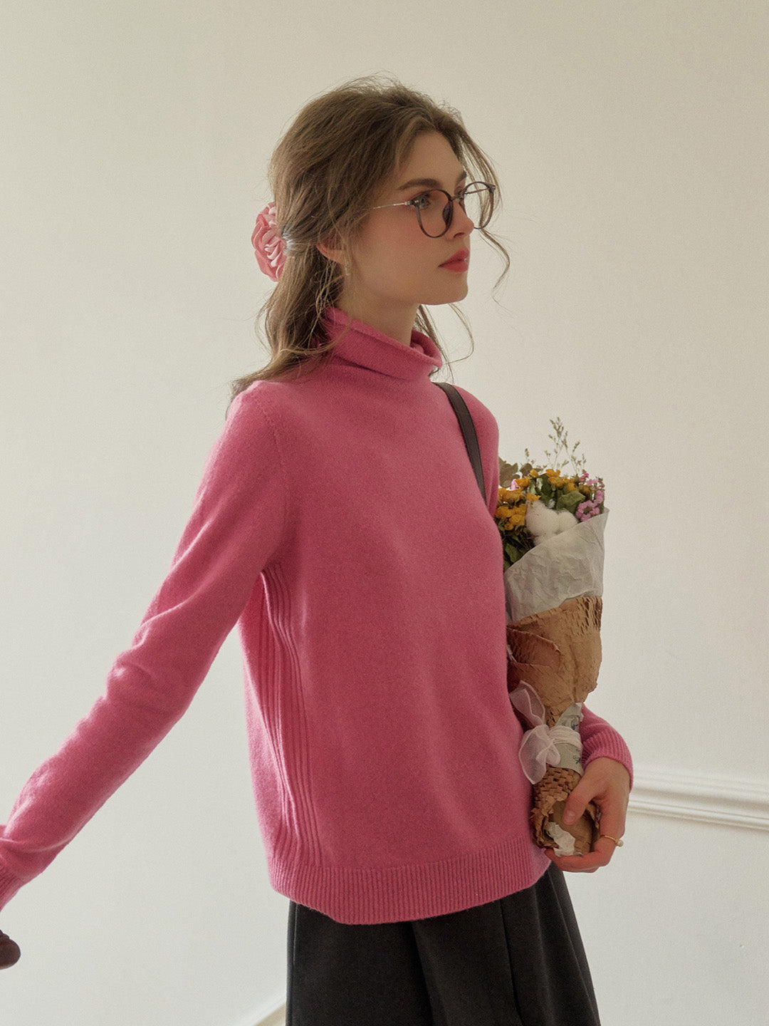 Xena | Eleganter Woll-Rollkragenpullover