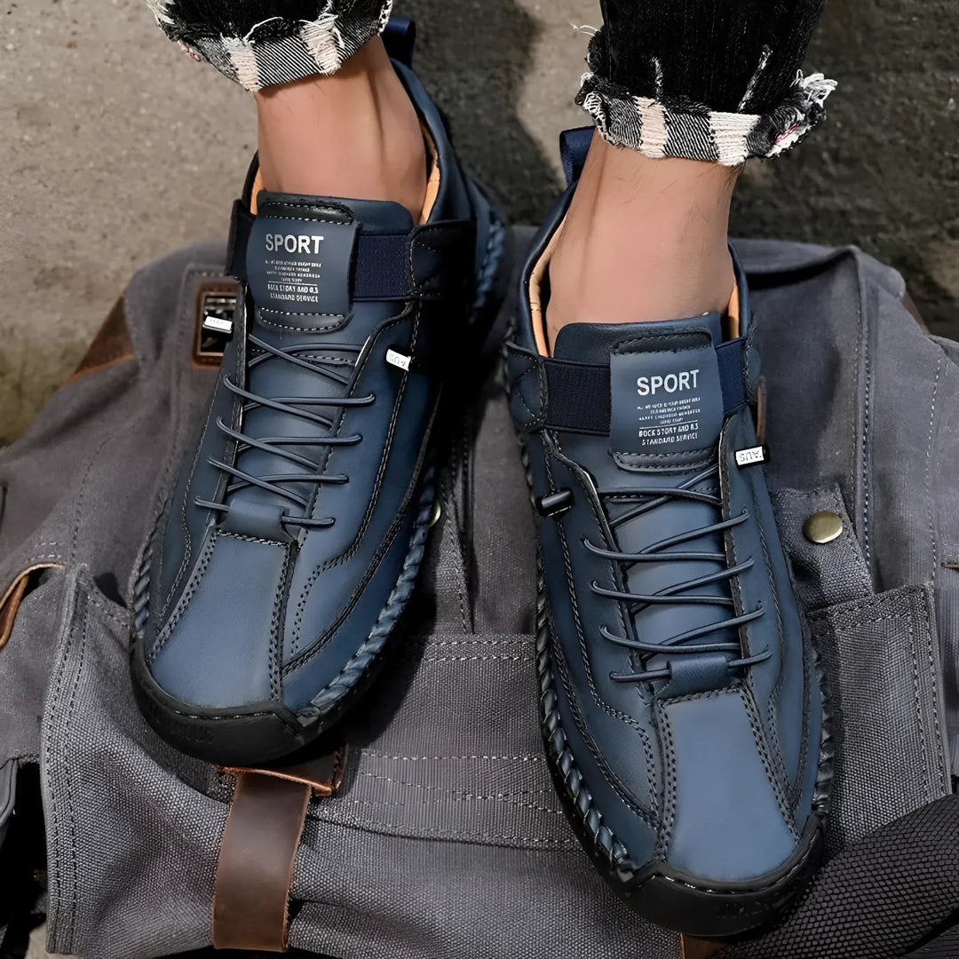 Rainer | Handgenähte Loafers aus Leder