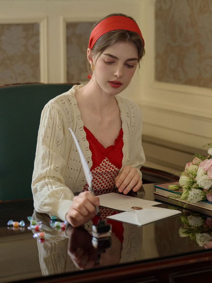 Vita | Strick V-Ausschnitt Cardigan