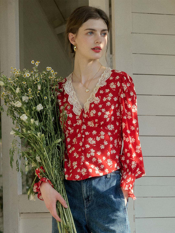 Albertina | Vintage Spitzen Bluse