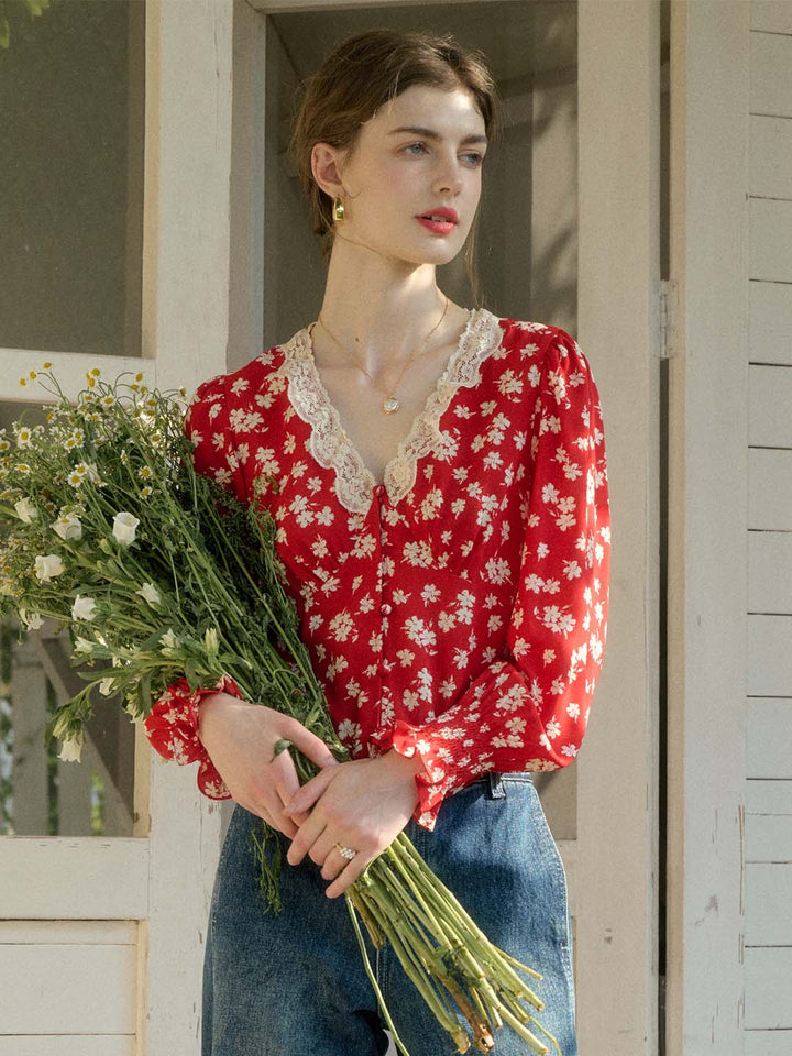 Albertina | Vintage Spitzen Bluse