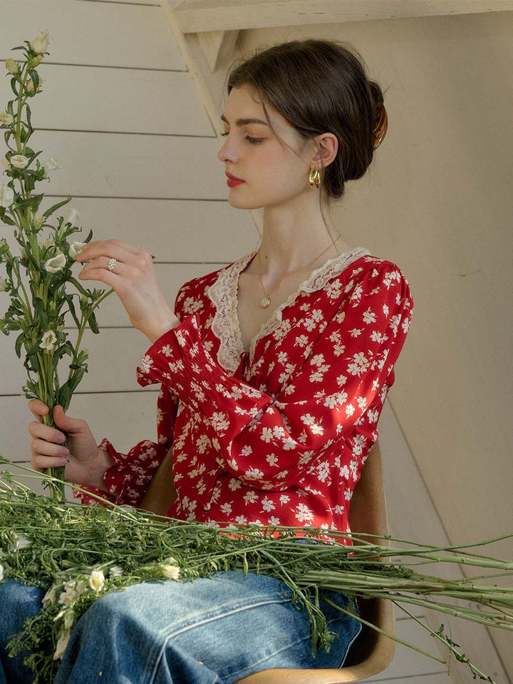 Albertina | Vintage Spitzen Bluse