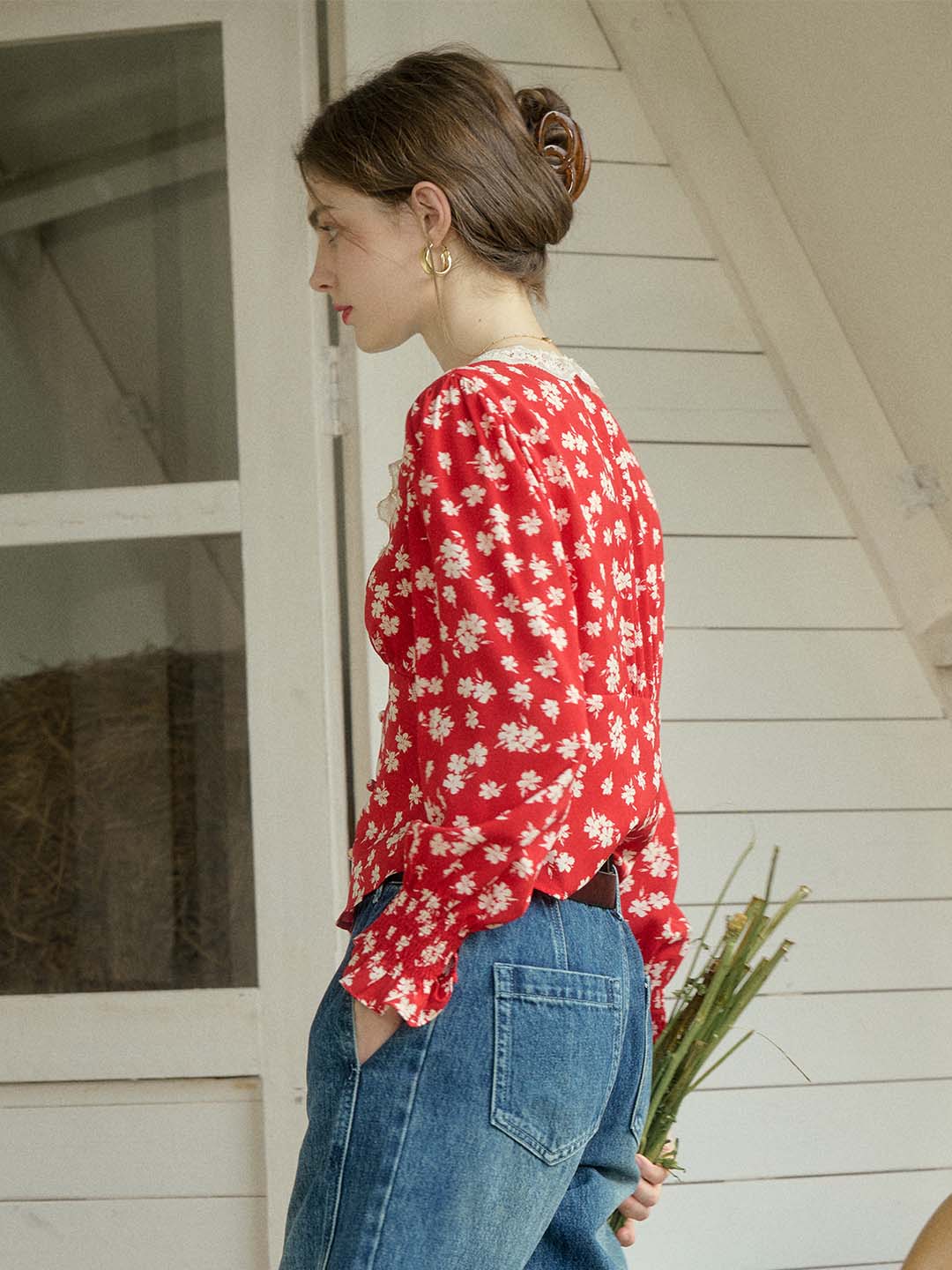 Albertina | Vintage Spitzen Bluse