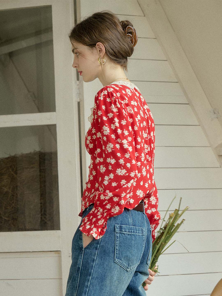 Albertina | Vintage Spitzen Bluse