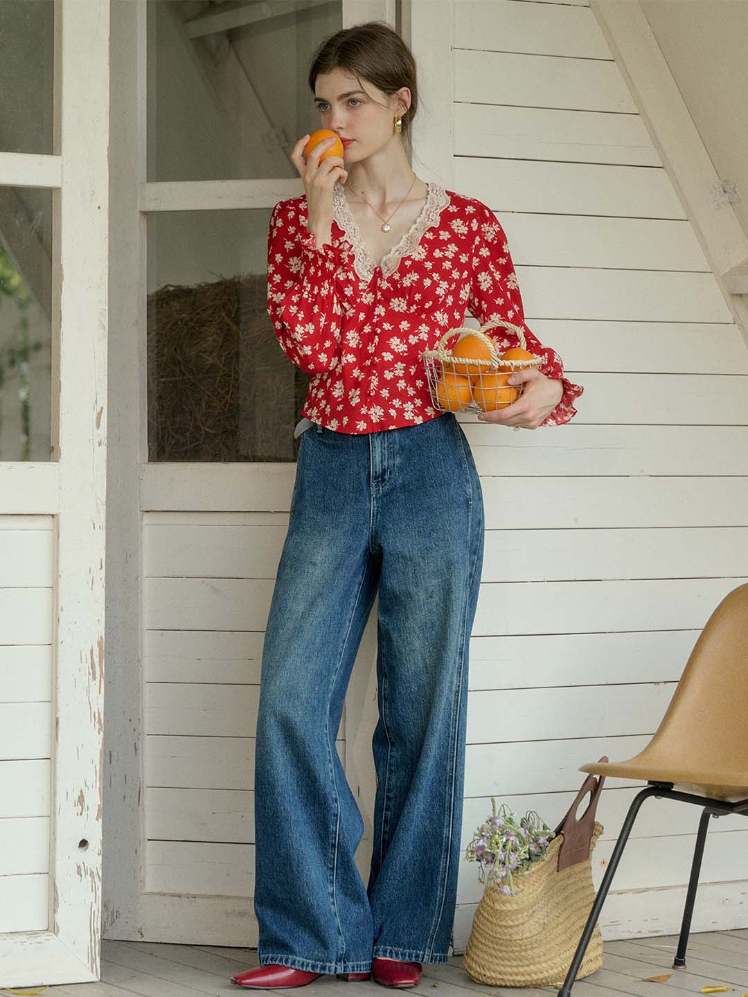 Albertina | Vintage Spitzen Bluse