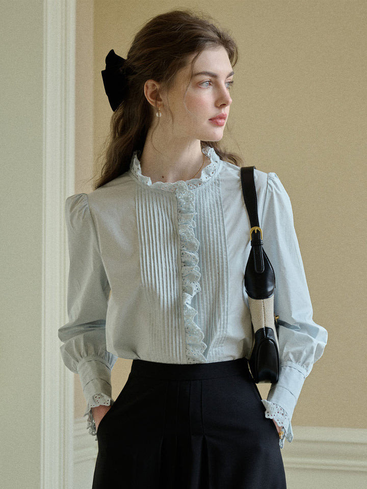 Yvette | Elegante Patchwork Bluse