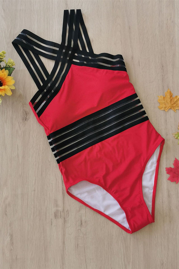 Perrin | Crossover Monokini Badeanzug