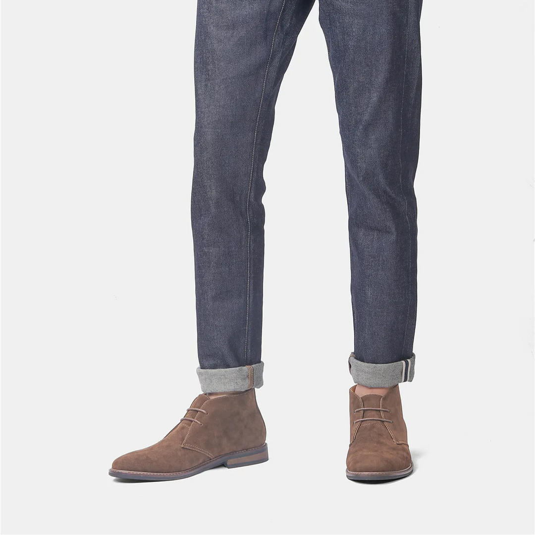 Kieran | Zeitlose Wildlederstiefel für Männer