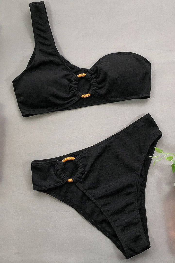 Ulyra | Asymmetrischer Bikini mit hoher Taille