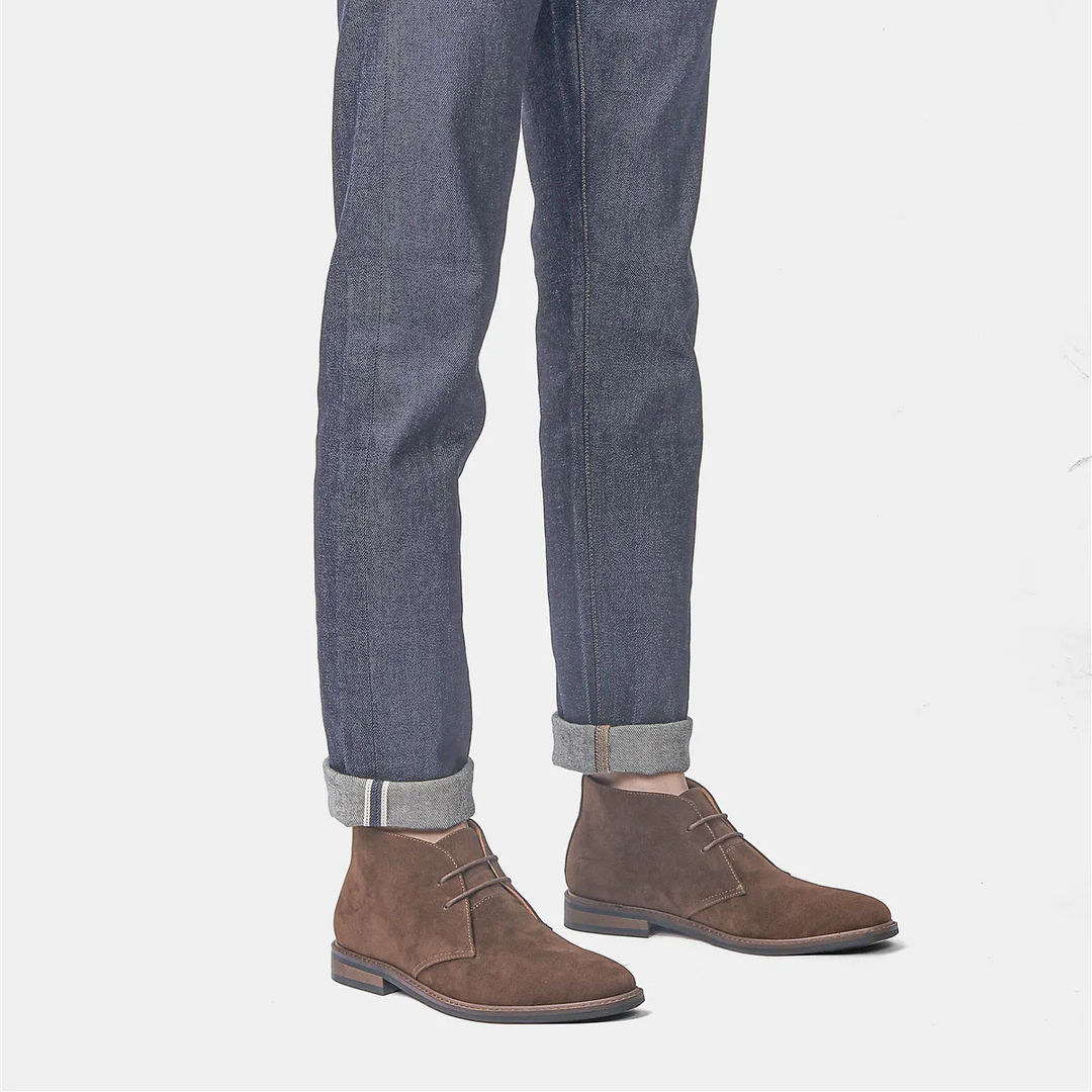 Kieran | Zeitlose Wildlederstiefel für Männer
