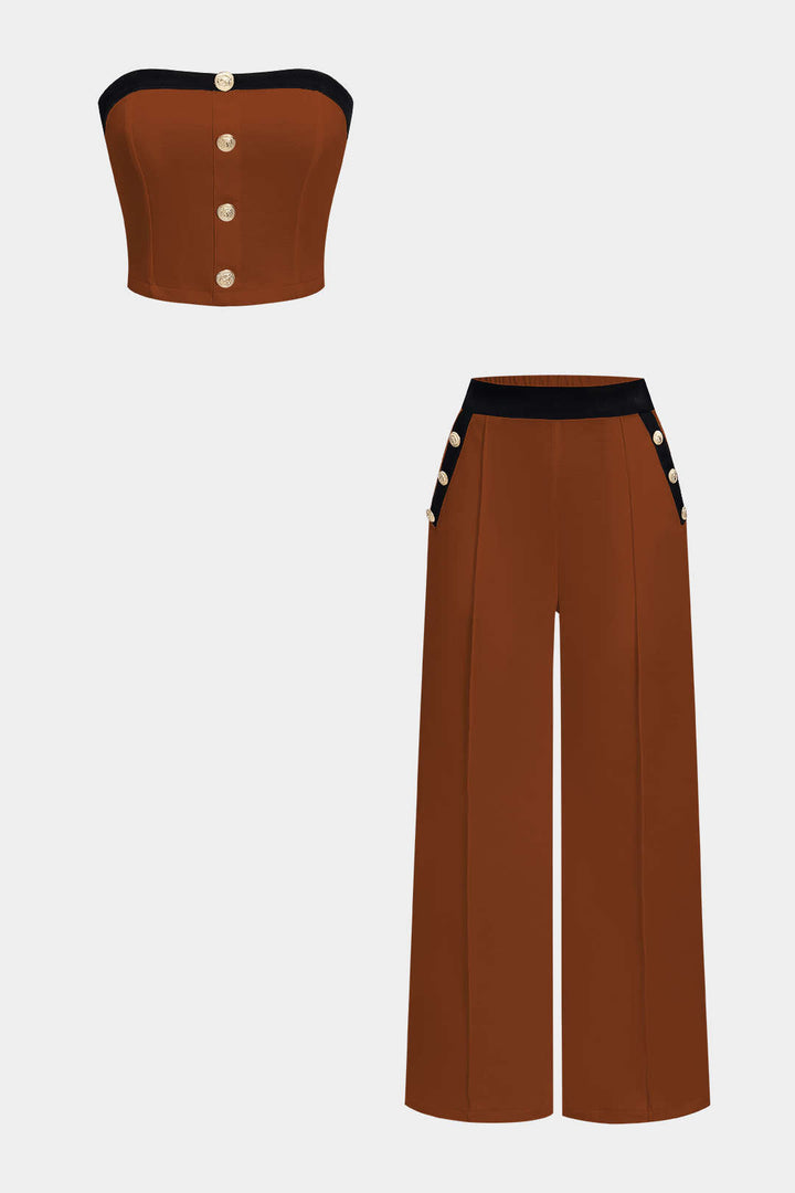 Mactildis | Elegantes Freizeit-Zweiteiler-Set