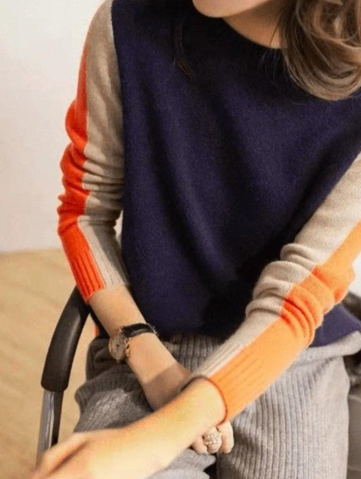 Hadu | Pullover mit Retro-Streifen