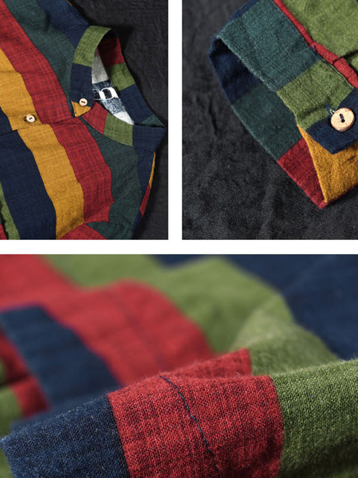 Solara | Gestreiftes Vintage-Hemd