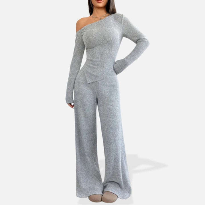 Winora | 2-teiliges Damen-Strickset Off-Shoulder