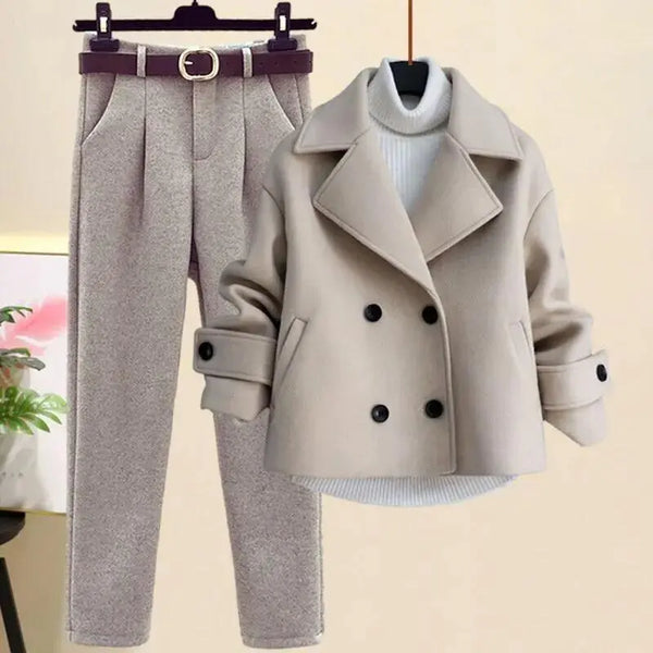Silvia | Dreiteiliges Winterset für Frauen
