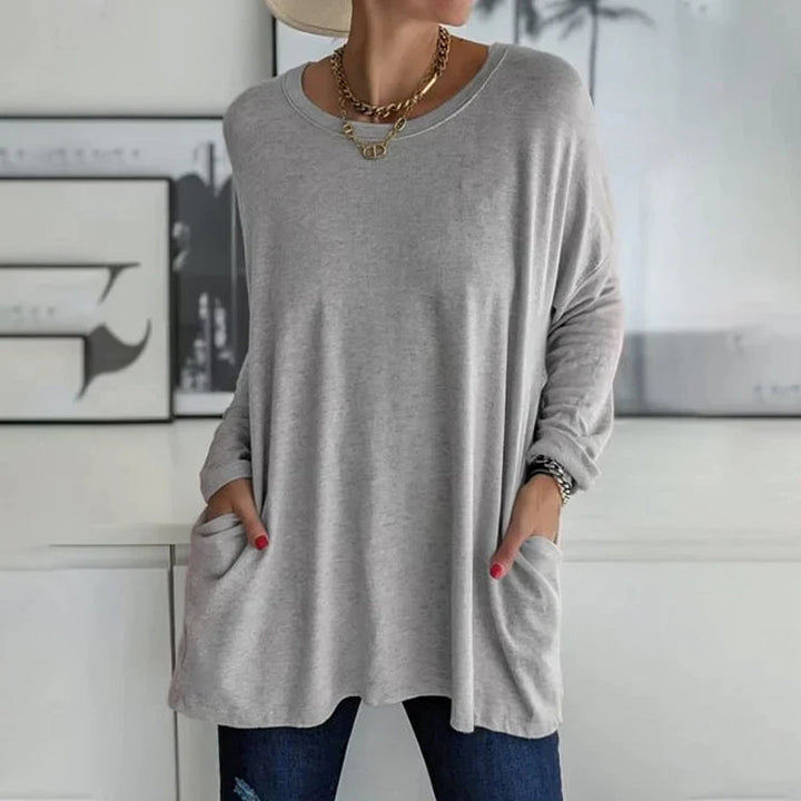 Gioia | Lässiger warmer Pullover in Übergröße