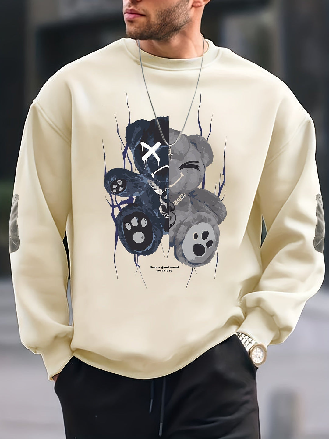 Dion | Herrenpullover mit Rundhalsausschnitt elegant und langlebig