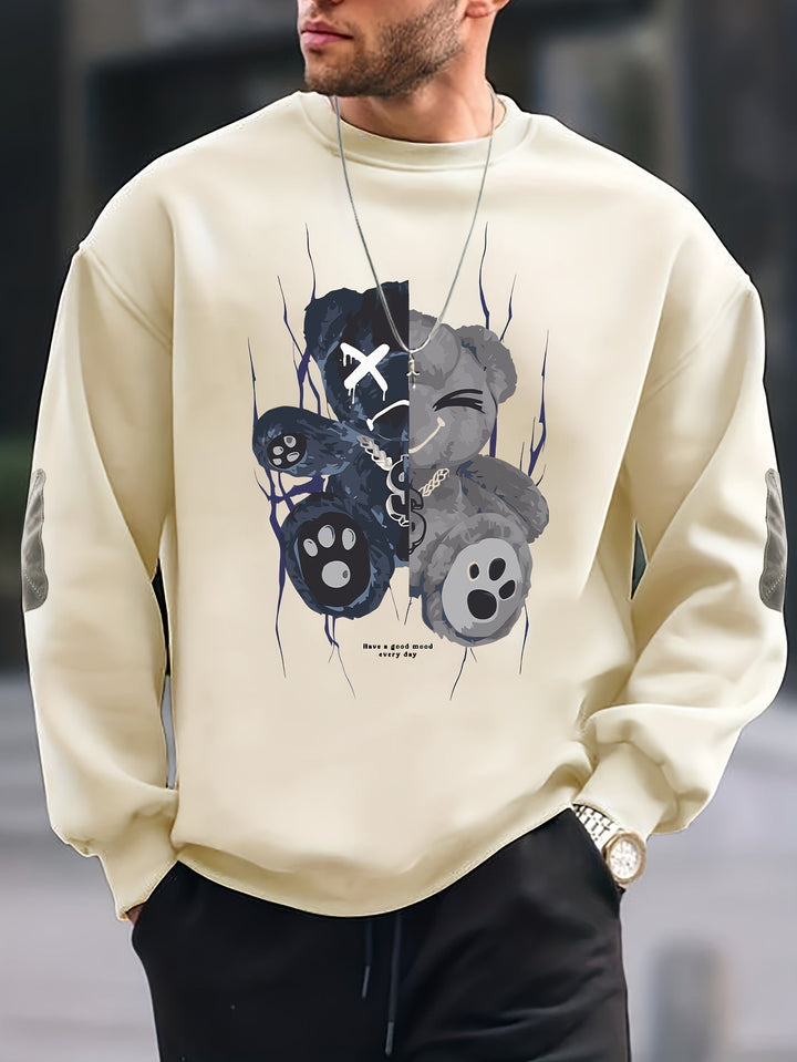 Dion | Herrenpullover mit Rundhalsausschnitt elegant und langlebig