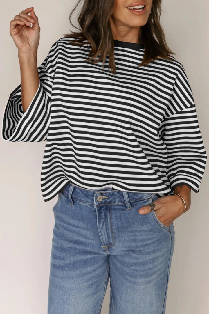 Usmira | Gestreiftes Damen T-Shirt