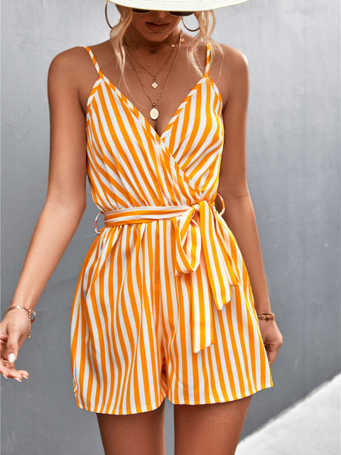 Katlyra | Luftiger Sommer-Jumpsuit mit Streifen