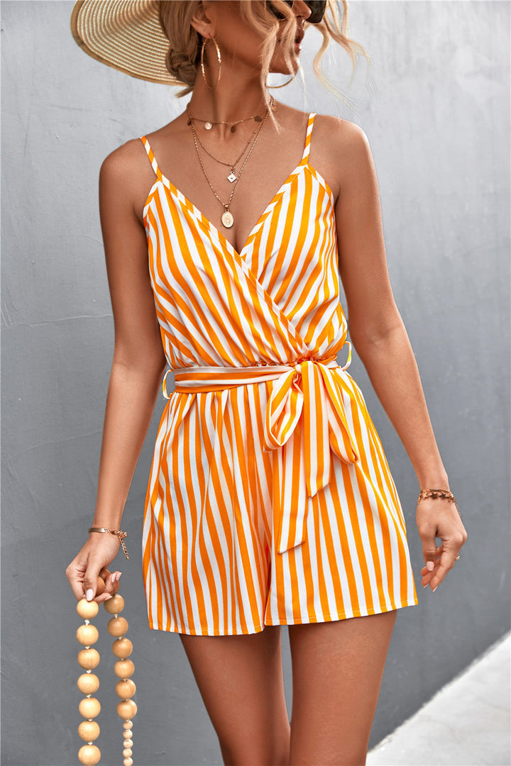 Katlyra | Luftiger Sommer-Jumpsuit mit Streifen
