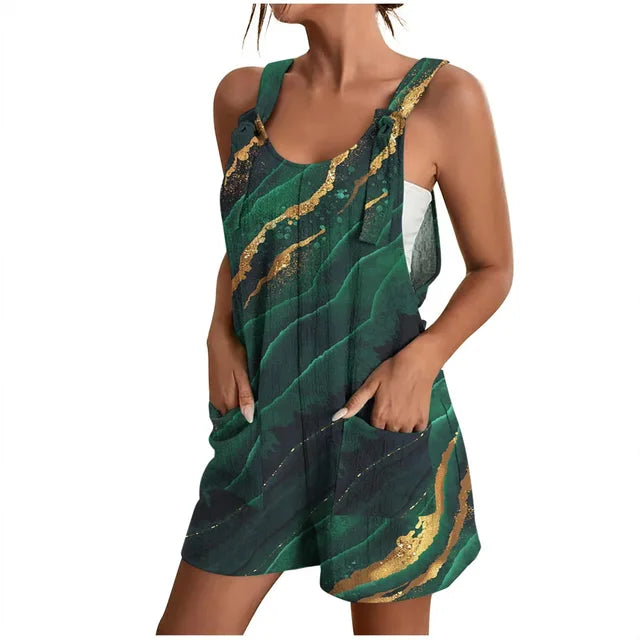 Tyressa | Geblümter Sommer Jumpsuit