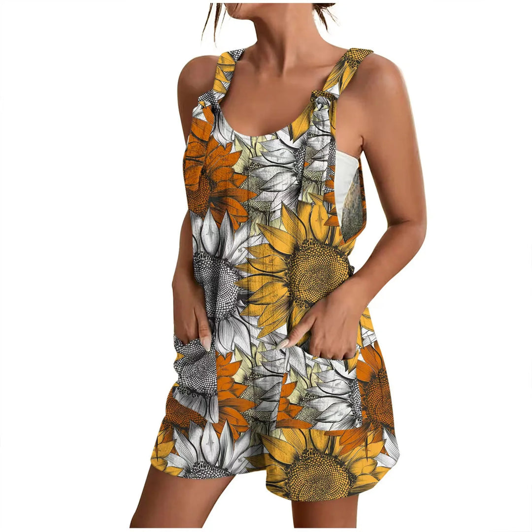 Tyressa | Geblümter Sommer Jumpsuit