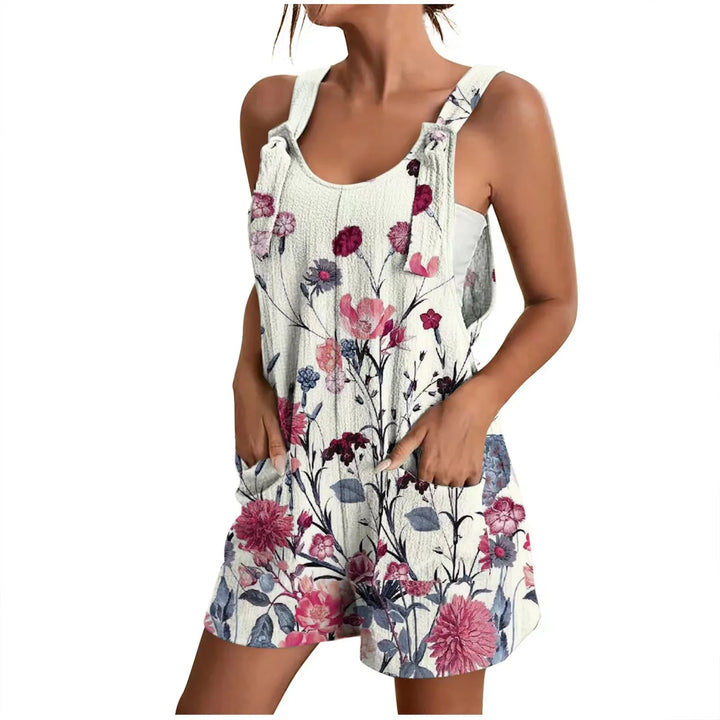 Tyressa | Geblümter Sommer Jumpsuit