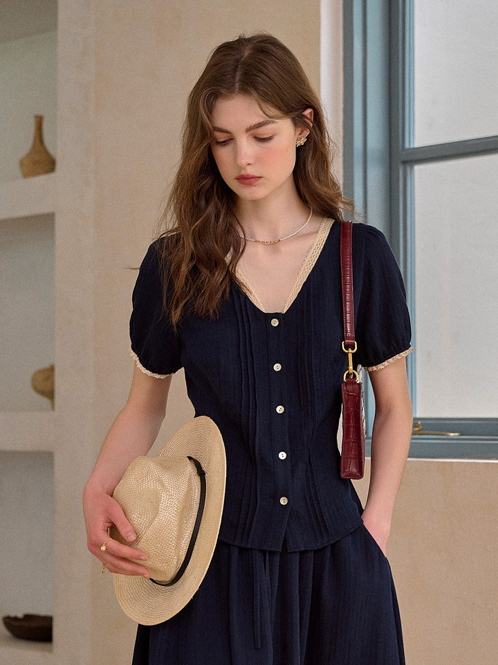 Winfrida | Elegante Spitzenbluse