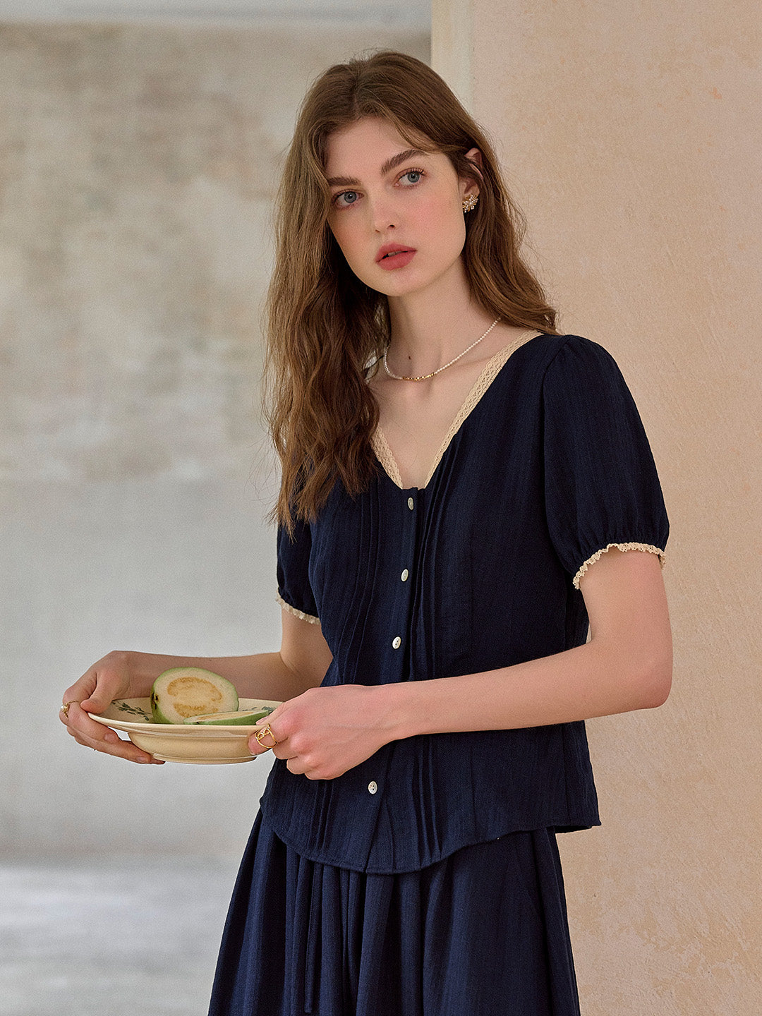 Winfrida | Elegante Spitzenbluse