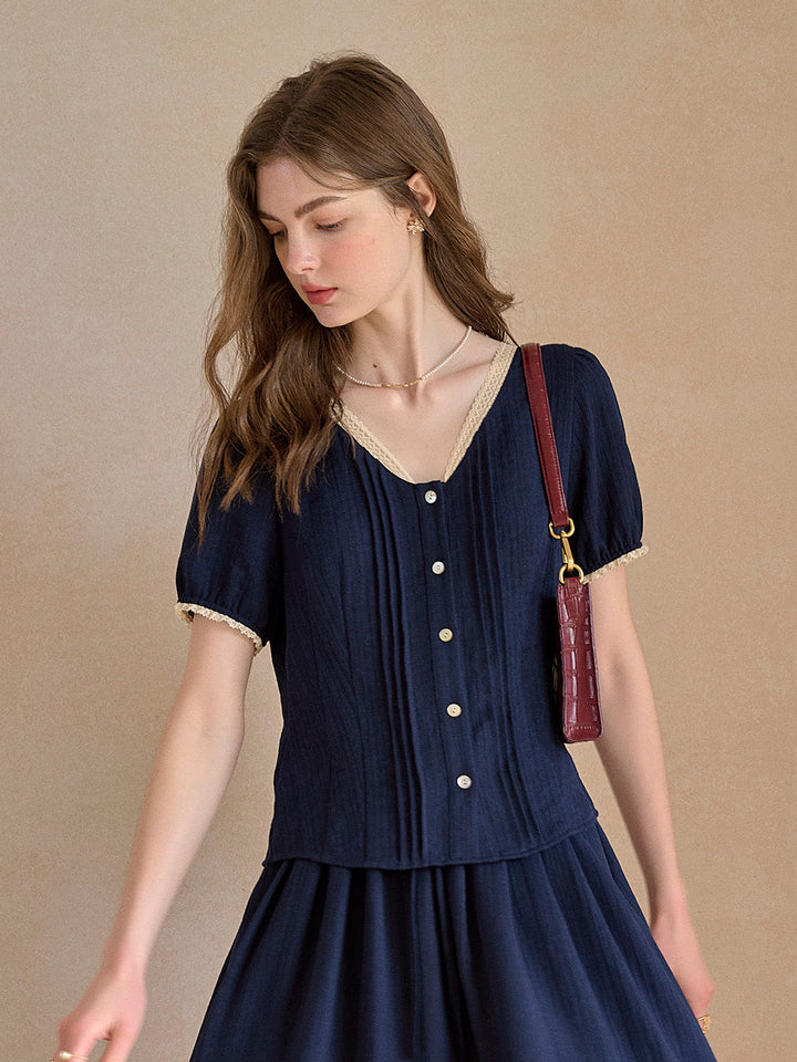 Winfrida | Elegante Spitzenbluse